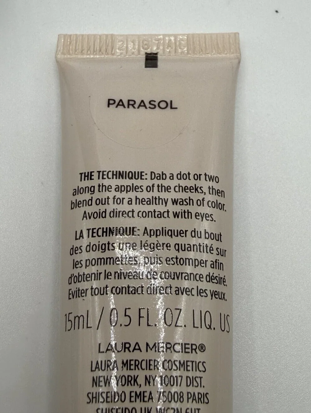 Laura Mercier Tinted Moisturizer Blush Parasol 15mL 0.5 oz New In Box